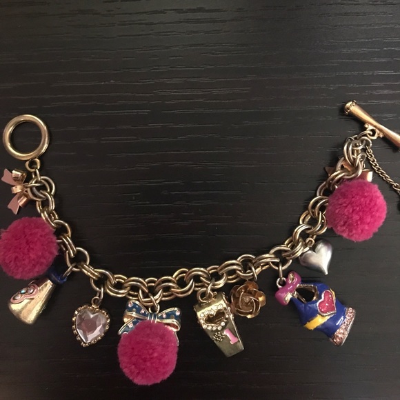 Jewelry - COPY - Betsey Johnson cheerleader bracelet